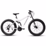 26 Inch Men's Full Suspension Fat Tire Mountain Bike – 21-Speed, Disc Brake, Off-Road Downhill - Image 4