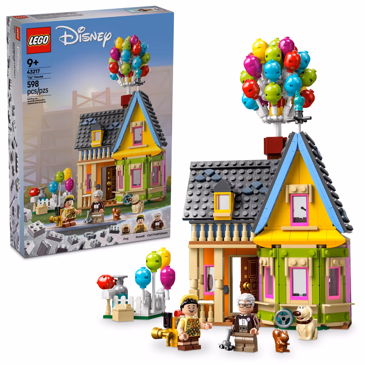 GUEST_8030e3a7-4de3-4b30-93a8-8d0d7a2f833c LEGO Disney and Pixar 'Up' House 43217, 598 Pieces - Image 1