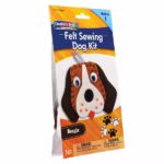 Creativity Street® Felt Sewing Dog Kit – Beagle, 6 Kits - Image 3