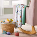 Cloud Island Fruit & Veggie Soft Toy Set – 5-Piece Colorful Learning and Sensory Play Set for Babies - Image 2