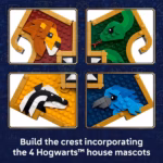 LEGO Harry Potter Hogwarts House Crest 76462, 545 Pieces