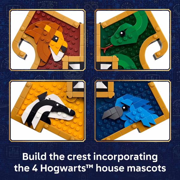 GUEST_8fec21fe-ab07-4713-a8e5-c30718149705 LEGO Harry Potter Hogwarts House Crest 76462, 545 Pieces - Image 1