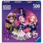 Ravensburger K-Pop Demon Hunters – For the Fans! Circular Jigsaw Puzzle, 500 Pieces