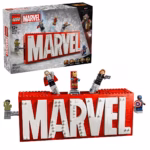LEGO Marvel Logo & Minifigures 76313, 931 Pieces