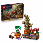 LEGO Harry Potter Hogwarts Herbology Plants 76474 – 817-Piece Magical Building Set for Ages 12+