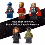 LEGO Marvel Logo & Minifigures 76313, 931 Pieces - Image 5