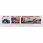 Kenworth Aerodyne Cabover Truck Tractor (Skill 3) 1/25 Scale Plastic Model Kit by AM - Image 2