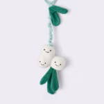 Cloud Island Apple & Snail Plush Toy – Soft Recycled Polyester Baby Nursery and Learning Toy - Image 3