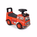 Allobebe Baby Fire Truck Ride-On Toy – Musical Toddler Push Car with Storage & Anti-Tip Design, Ages 1–3