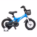 12/14/16 Inch Children's Bike with Training Wheels – Dual Brakes, Basket, Ages 3–7 - Image 4