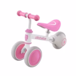 Allobebe Toddler Balance Ride-On Bike 3-Wheel – Rose Red