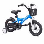 12/14/16 Inch Children's Bike with Training Wheels – Dual Brakes, Basket, Ages 3–7