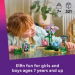 LEGO Friends Spinning Flower & Fairy Teacup Ride 42702 – Fairy Amusement Park Building Set, 321 Pieces - Image 5
