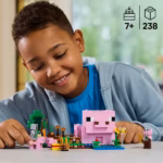 LEGO Minecraft The Baby Pig House 21268 – Pig-Shaped House & Farm Adventure, 238 Pieces - Image 5