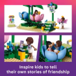 LEGO Friends Spinning Flower & Fairy Teacup Ride 42702 – Fairy Amusement Park Building Set, 321 Pieces - Image 3