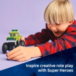LEGO Marvel The Hulk Truck vs. Thanos 76312 – Super Hero Monster Truck Building Set, 229 Pieces - Image 3