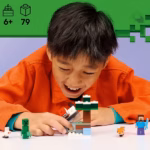 LEGO Minecraft Steve’s Taiga Adventure 21583 – Minecraft Biome Building Set with Steve, Creeper & Animals, 79 Pieces - Image 5
