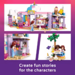 LEGO Friends Unicorn Dream Café 42684 – Rainbow Unicorn Café Building Set, 475 Pieces - Image 3