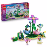 LEGO Friends Spinning Flower & Fairy Teacup Ride 42702 – Fairy Amusement Park Building Set, 321 Pieces