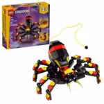 LEGO Creator 3-in-1 Wild Animals: Surprising Spider 31159 – Spider, Scorpion & Snake Building Set, 153 Pieces