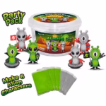 Build Buddiez Aliens Party Bucket – Moldable Craft Kit, 6-Pack - Image 2