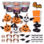 Build Buddiez Moldable Putty Craft Kit – Jack-O-Lanterns