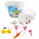 Build Buddiez Moldable Putty Craft Kit – Bunnies, 12-Pack - Image 2