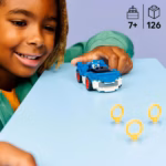 LEGO Sonic the Hedgehog Sonic: Speedster Lightning 77117 – Sonic Racing Car with Chaos Emerald, 126 Pieces - Image 5