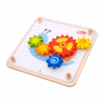 Classic World Gears Puzzle – Interlocking STEM Building Toy