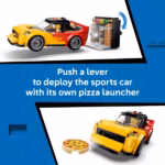 LEGO City Pizza Delivery Adventure Restaurant & Vehicles Set 60496 – 494 Pieces - Image 4