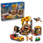 LEGO City Pizza Delivery Adventure Restaurant & Vehicles Set 60496 – 494 Pieces - Image 3