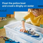 LEGO City Police Boat Chase 60456 – Floating Police Patrol Boat & Crook Power Dinghy Set, 264 Pieces - Image 4