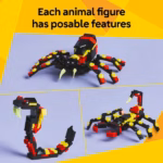 LEGO Creator 3-in-1 Wild Animals: Surprising Spider 31159 – Spider, Scorpion & Snake Building Set, 153 Pieces - Image 3