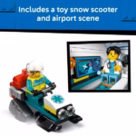 LEGO City Emergency Air Ambulance Airplane 60465 – Mountain Rescue Adventure, 403 Pieces - Image 2