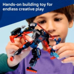 LEGO Marvel Miles Morales Mech vs. Spider-Man 2099 76337 – Spider-Verse Battle Set, 135 Pieces - Image 3