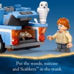 LEGO Harry Potter Flying Ford Anglia 76424 – Enchanted Wizarding Car Building Set, 165 Pieces - Image 2