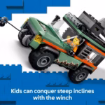 LEGO City Off-Road 4x4 Mountain Truck 60447 – Adventure Vehicle Building Set, 221 Pieces - Image 4