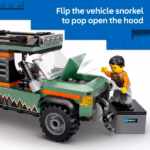 LEGO City Off-Road 4x4 Mountain Truck 60447 – Adventure Vehicle Building Set, 221 Pieces - Image 3