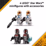 LEGO Star Wars Siege of Mandalore Battle Pack 75449 – Clone Wars Battle Set, 116 Pieces - Image 2