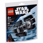 LEGO Star Wars TIE Advanced Mini-Build 30727 – Darth Vader Starfighter Model, 68 Pieces
