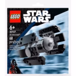 LEGO Star Wars TIE Advanced Mini-Build 30727 – Darth Vader Starfighter Model, 68 Pieces - Image 3