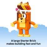 LEGO Bluey Brick-Built Bluey Family 11217 – Customizable Heeler Family Building Set, 466 Pieces - Image 4