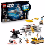 LEGO Star Wars SMART Play: Luke's Red Five X-Wing 75423 – Interactive X-Wing Adventure Set, 581 Pieces