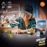 LEGO Star Wars SMART Play: Luke's Red Five X-Wing 75423 – Interactive X-Wing Adventure Set, 581 Pieces - Image 5